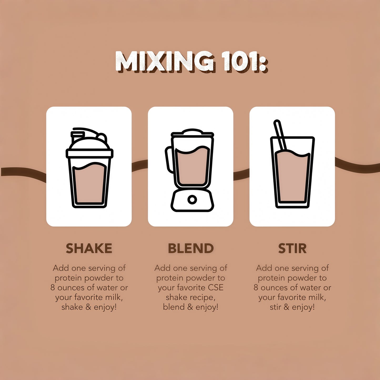 PROTEIN POWDER CHOCOLATE BROWNIE BATTER TASTE