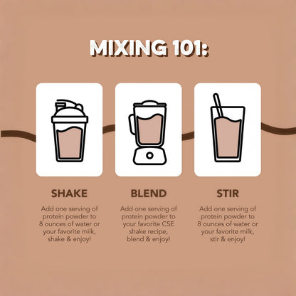 PROTEIN POWDER CHOCOLATE BROWNIE BATTER TASTE